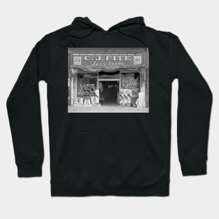 Small Town Feed Store, 1936. Vintage Photo Hoodie